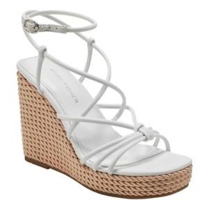 Mark Fisher - Espadrille Wedge Sandal - size 8